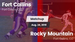 Matchup: Fort Collins High vs. Rocky Mountain  2018