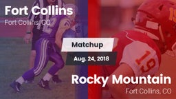 Matchup: Fort Collins High vs. Rocky Mountain  2018