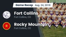 Recap: Fort Collins  vs. Rocky Mountain  2018