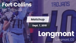 Matchup: Fort Collins High vs. Longmont  2018