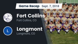 Recap: Fort Collins  vs. Longmont  2018