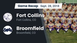 Recap: Fort Collins  vs. Broomfield  2018