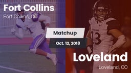 Matchup: Fort Collins High vs. Loveland  2018