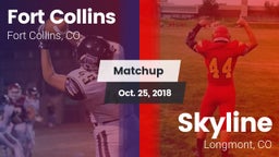 Matchup: Fort Collins High vs. Skyline  2018