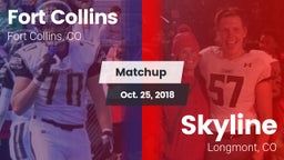 Matchup: Fort Collins High vs. Skyline  2018