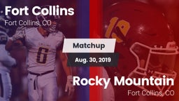 Matchup: Fort Collins High vs. Rocky Mountain  2019