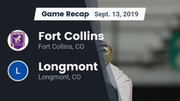 Recap: Fort Collins  vs. Longmont  2019