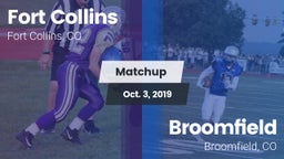 Matchup: Fort Collins High vs. Broomfield  2019