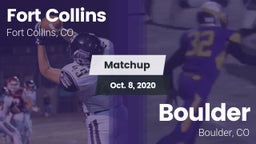 Matchup: Fort Collins High vs. Boulder  2020