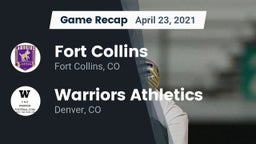 Recap: Fort Collins  vs. Warriors Athletics 2021