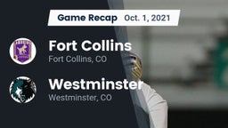 Recap: Fort Collins  vs. Westminster  2021