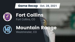 Recap: Fort Collins  vs. Mountain Range  2021