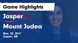 Jasper  vs Mount Judea Game Highlights - Nov. 20, 2017