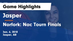 Jasper  vs Norfork: Nac Tourn Finals Game Highlights - Jan. 6, 2018