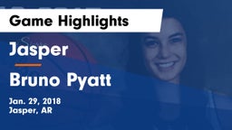 Jasper  vs Bruno Pyatt Game Highlights - Jan. 29, 2018