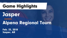 Jasper  vs Alpena Regional Tourn Game Highlights - Feb. 23, 2018