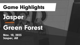 Jasper  vs Green Forest Game Highlights - Nov. 10, 2023