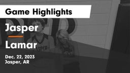 Jasper  vs Lamar  Game Highlights - Dec. 22, 2023