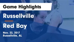 Russellville  vs Red Bay Game Highlights - Nov. 22, 2017