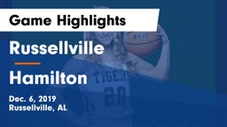 Russellville  vs Hamilton  Game Highlights - Dec. 6, 2019