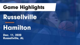 Russellville  vs Hamilton  Game Highlights - Dec. 11, 2020