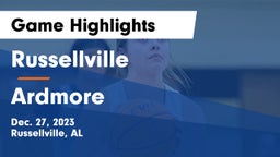 Russellville  vs Ardmore  Game Highlights - Dec. 27, 2023