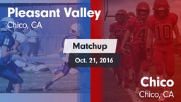 Matchup: Pleasant Valley vs. Chico  2016