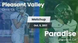 Matchup: Pleasant Valley vs. Paradise  2017