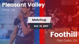 Matchup: Pleasant Valley vs. Foothill  2017