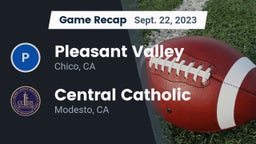 Recap: Pleasant Valley  vs. Central Catholic  2023