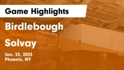Birdlebough  vs Solvay  Game Highlights - Jan. 23, 2023