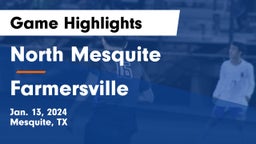 North Mesquite  vs Farmersville  Game Highlights - Jan. 13, 2024