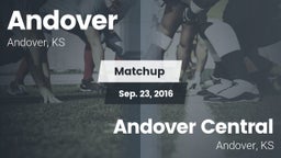 Matchup: Andover  vs. Andover Central  2016