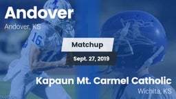 Matchup: Andover  vs. Kapaun Mt. Carmel Catholic  2019
