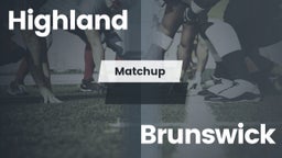 Matchup: Highland vs. Brunswick High 2016
