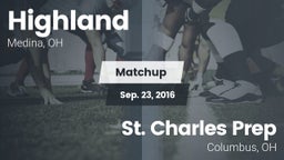 Matchup: Highland vs. St. Charles Prep 2016