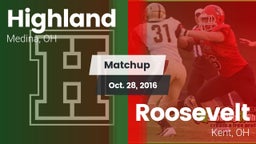 Matchup: Highland vs. Roosevelt  2016