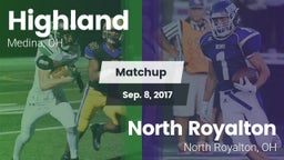 Matchup: Highland vs. North Royalton  2017
