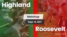 Matchup: Highland vs. Roosevelt  2017