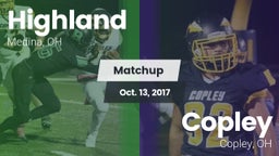 Matchup: Highland vs. Copley  2017