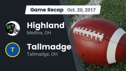 Recap: Highland  vs. Tallmadge  2017