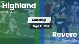 Matchup: Highland vs. Revere  2018