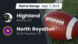 Recap: Highland  vs. North Royalton  2018