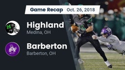 Recap: Highland  vs. Barberton  2018