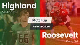 Matchup: Highland vs. Roosevelt  2019