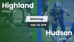 Matchup: Highland vs. Hudson  2020