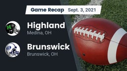 Recap: Highland  vs. Brunswick  2021