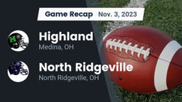 Recap: Highland  vs. North Ridgeville  2023