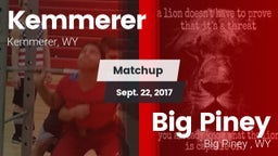 Matchup: Kemmerer  vs. Big Piney  2017
