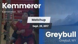 Matchup: Kemmerer  vs. Greybull  2017